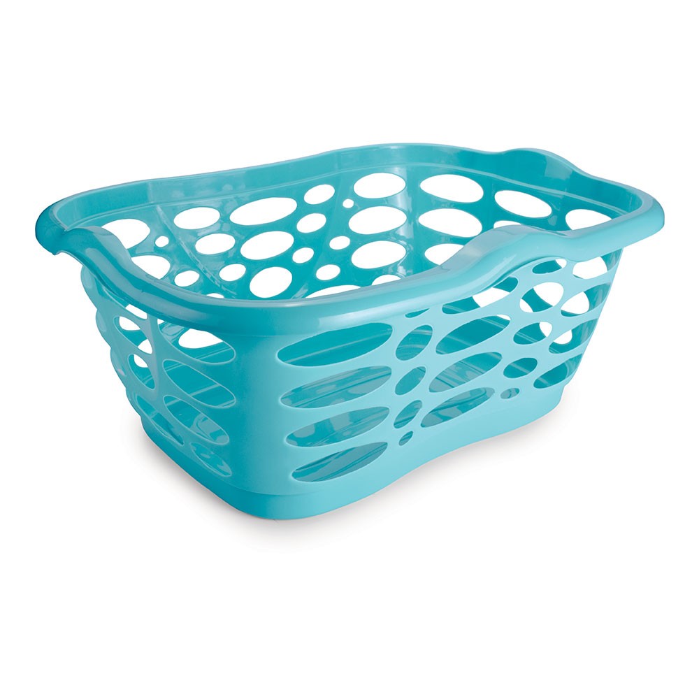 Cestão de Plástico 28 L para Lavanderia - Verde Jade - Loja Plasútil