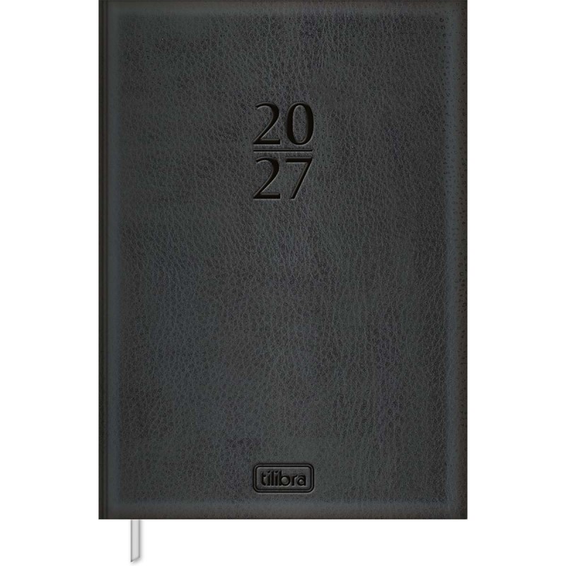 Agenda Executiva Espiral Diária 12,9 x 18,7 cm Napoli Feminina 2027