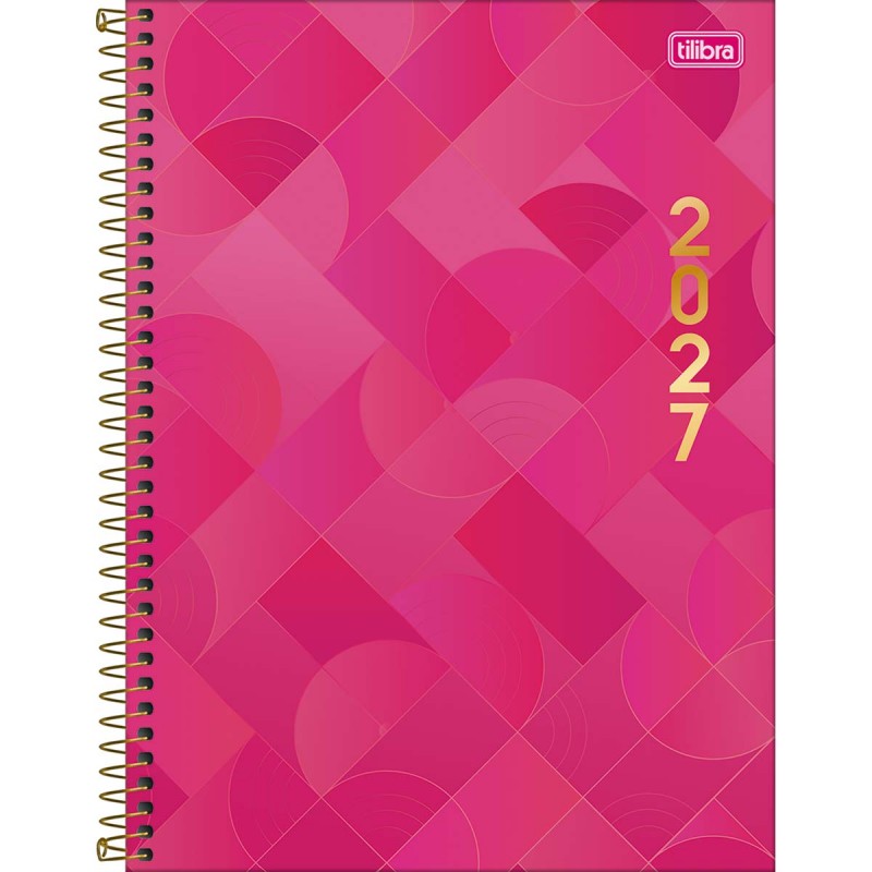 Agenda Executiva Espiral Diária 12,9 x 18,7 cm Napoli 2027