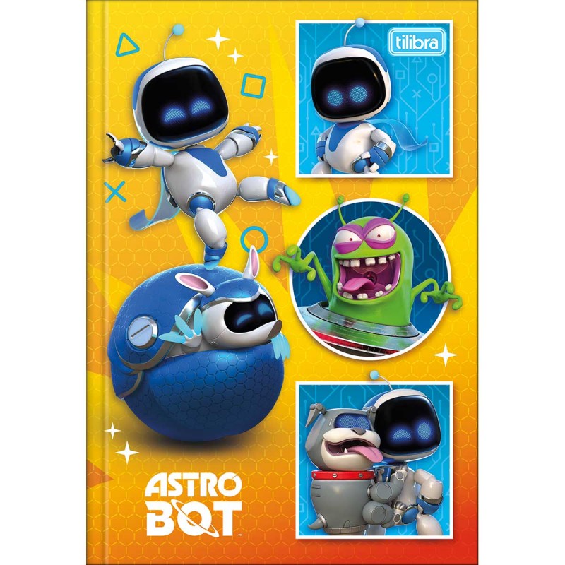 Caderno Brochura Capa Dura 1/4 Astro 80 Folhas - Sortido