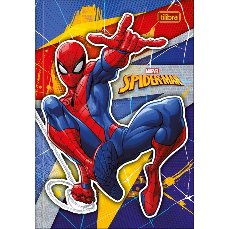 Caderno Brochura Capa Dura 1/4 Avengers 48 Folhas (Pacote com 5