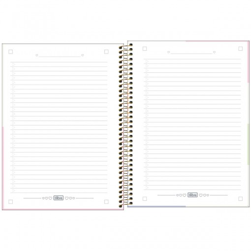 Caderno Espiral Capa Dura Universitário 1 Matéria Happy 80 Folhas - Sortido