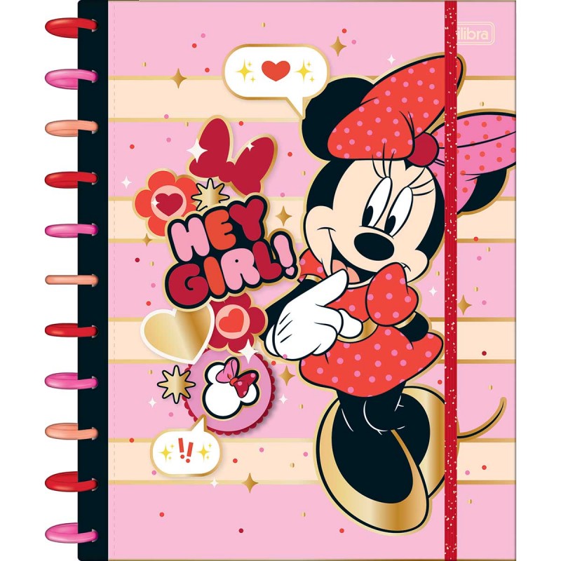 Tilidisco Minnie Capa Dura Universitário