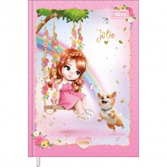 Agenda Costurada Petit 10,5 x 14,8 cm Jolie 2026 - Sortido 1
