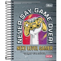 Imagem - Agenda Espiral Diria 11,7 x 16,4 cm Pepper Masculina 2024 - Sortido