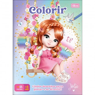 Álbum para Colorir Jolie 8 Folhas 1