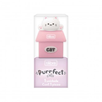 Apontador 1 Furo Sem Depósito Purrfect Cats 1
