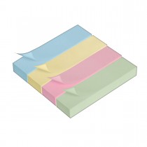 Bloco Adesivo Tili Notes 76x19mm 400 folhas 4 Cores 1