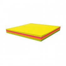 Bloco Adesivo Tili Notes 76x76mm 100 folhas 4 Cores Neon 1