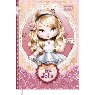 Caderneta Costurada Petit Jolie 96 Folhas - Sortido 1