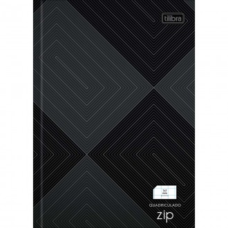 Caderno Quadriculado 7x7 mm Espiral Capa Dura Universitário Zip 80