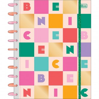 Caderno Tilidisco Universitário Connect 1 Matéria Be Nice 80 Folhas 1