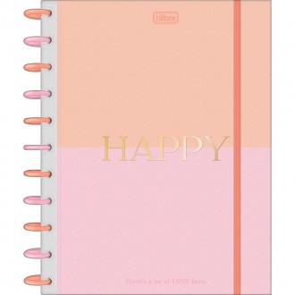 Caderno Tilidisco Universitário Connect 1 Matéria Happy 80 Folhas 1