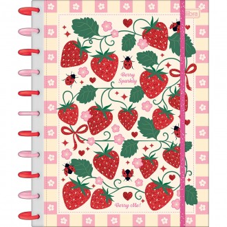 Caderno Tilidisco Universitário Connect 10 Matérias Be Berry! 160 Folhas 1
