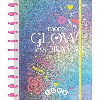 Caderno Tilidisco Universitário Connect 10 Matérias Glow 160 Folhas 1