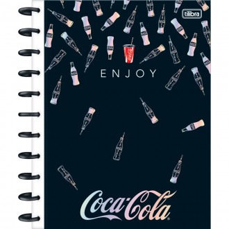 Caderno Universitário Tilidisco 10 Matérias Coca-Cola 160 Folhas 1