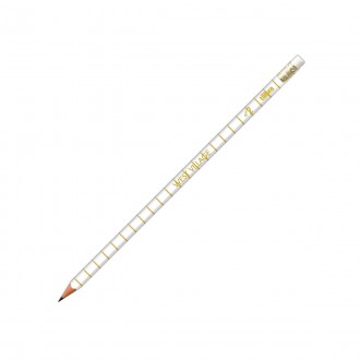 Lápis Preto Sextavado com Borracha N.2 West Village Branco (Caixa com 72 unidades) 1