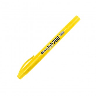 Marca-Texto 700 Ponta Dupla Amarelo 1