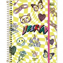 Imagem - Planner Espiral 17,7 x 24 cm Capricho 2024 - Quadriculado Verde- Libertad - Sortido