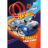 Caderno Brochura Capa Dura 1/4 Hot Wheels 80 Folhas (Pacote com 5 unidades) - Sortido