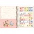 Caderno Espiral Capa Dura Colegial 1 Matria Pooh 80 Folhas - Sortido 6