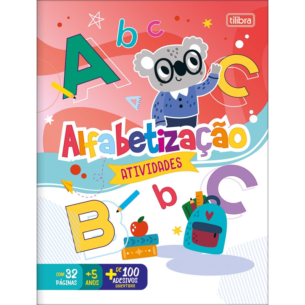 Cartilha de Atividades Alfabetização Aprender, Brincar e Colorir 16 Folhas