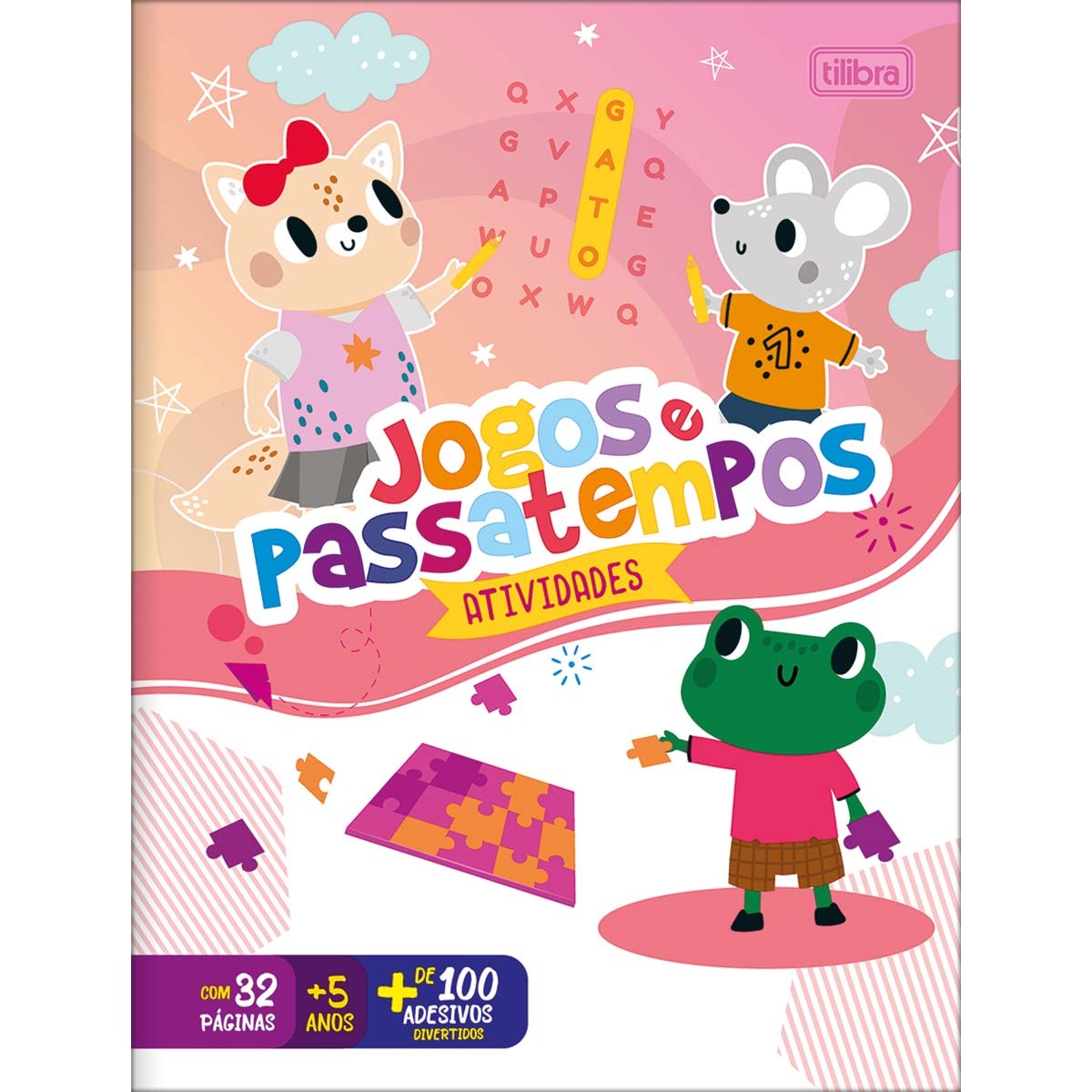 Cartilha de Atividades Jogos e Passatempos Aprender, Brincar e Colorir ...