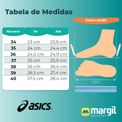 Tênis Asics Feminino Gel Pacemaker 3 Corrida | Margil Calçados