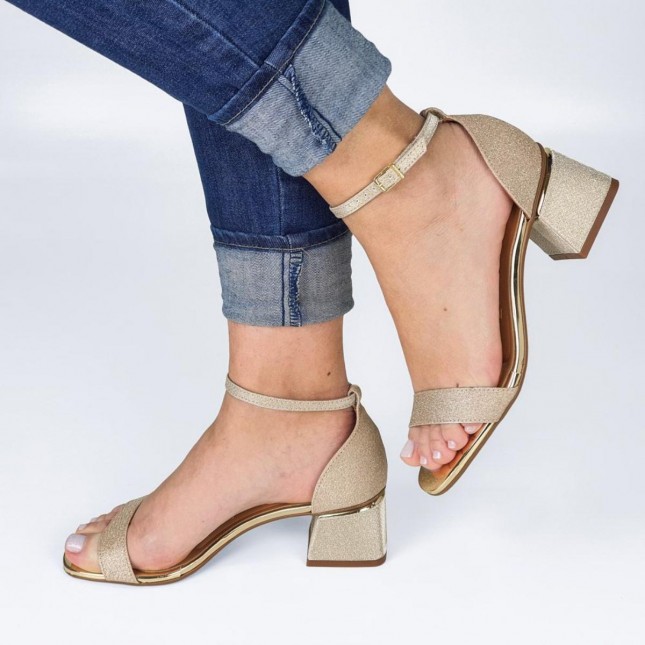 Sandália Vizzano Feminina Salto Médio Margil Calçados