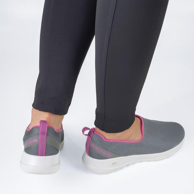 Skechers Tenis Sem CadarÃ§o Tênis Skechers Feminino Go Walk Joy Em