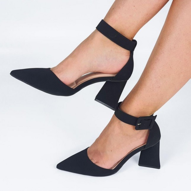 Sapato Bebecê Feminino Salto Alto Triangular T7024-287 Margil