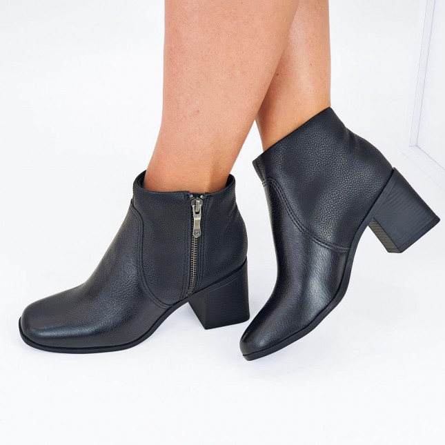 Bota Bottero Feminina em Couro Salto Bloco 361801 Margil