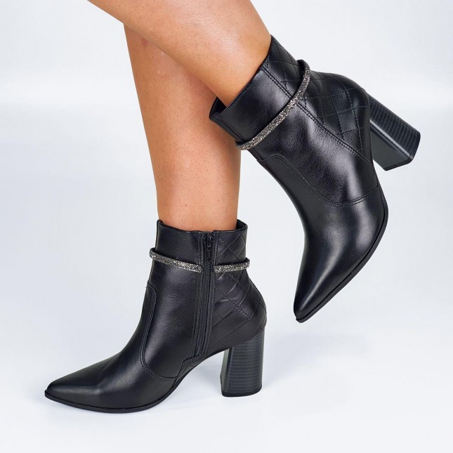 Feminina Ramarim Preta Bota Cano Curto Da Ramarim Bota Ramarim