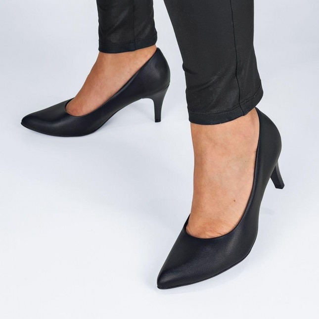 Sapato Piccadilly Sapato Confort Preto Piccadilly Linha Conforto