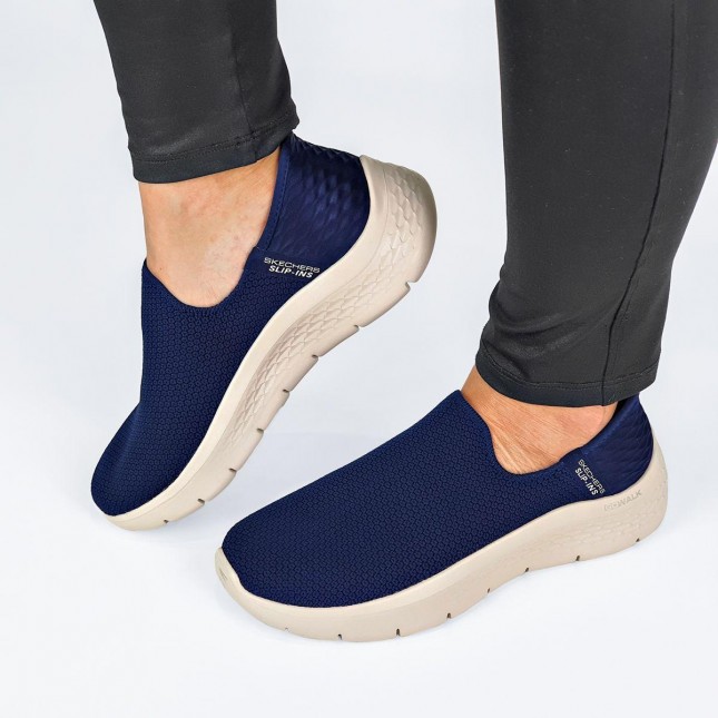 Tênis Skechers Feminino Slip-Ins Go Walk Sunset View Margil