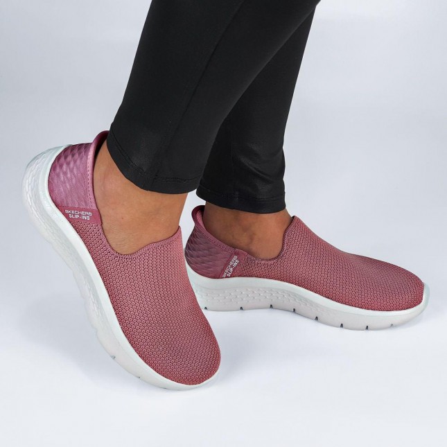 Skechers Slip Ons Red Skechers Walking Shoes Tênis Skechers