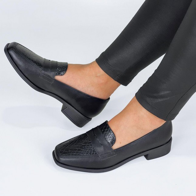 Sapatilha Piccadilly Mocassim Detalhe Croco 662004 | Margil