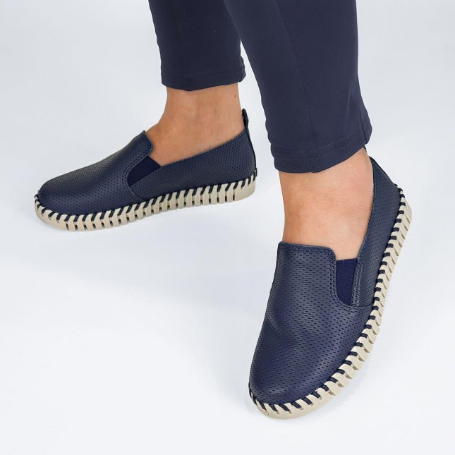 Tênis Bottero Feminino Slip On em Couro 354326 Margil Calçados