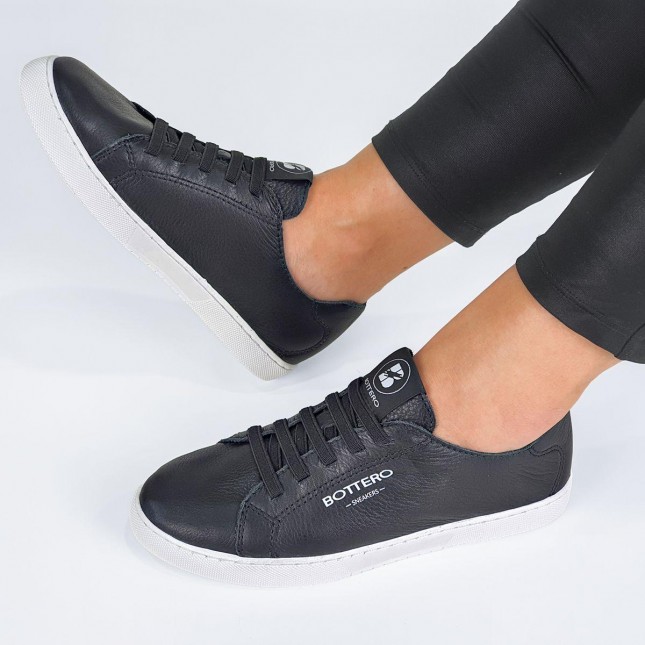 Bottero Tenis Slip On Todo Preto Tênis Slip On Bottero Botmit XXIV