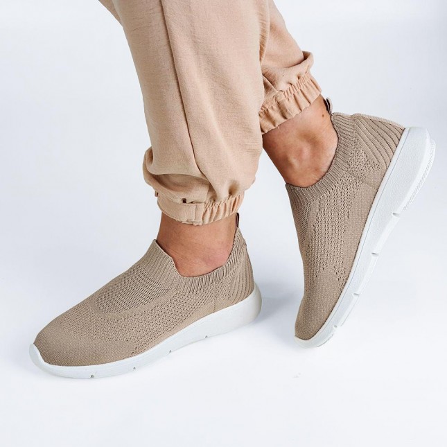 Slip On Tenis Bebece Malha Tênis Feminino Em Malha Knit Bebecê