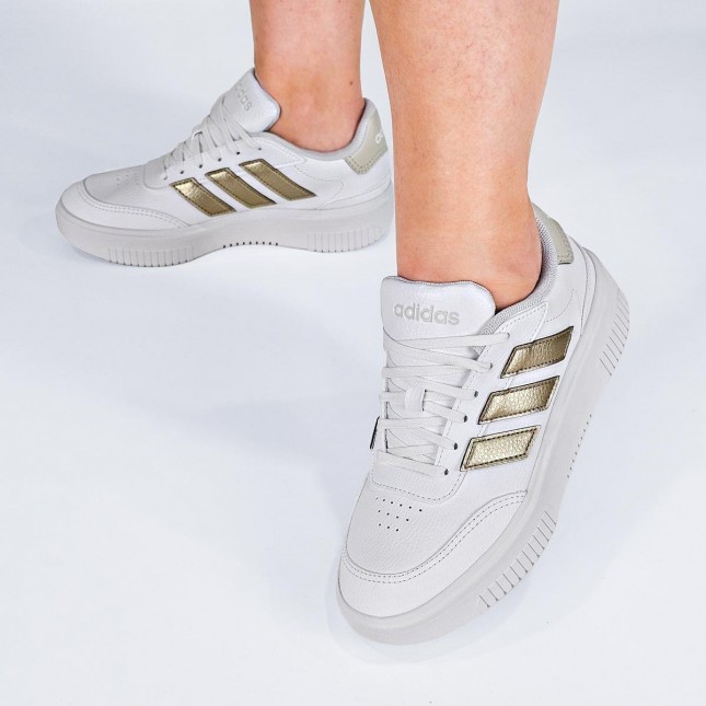 Tênis Adidas Feminino Courtblock Bold Sola Alta Margil Calçados