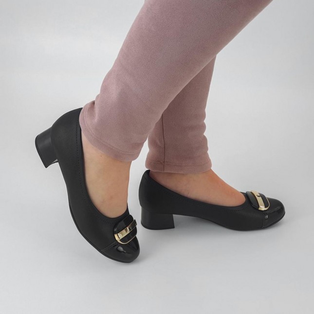 Sapato Piccadilly Feminino Salto Baixo 140124 Margil Calçados