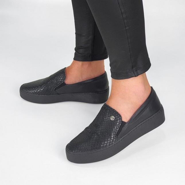 Tênis Slip On Tenis De Couro Feminino Bottero Feminino Bottero