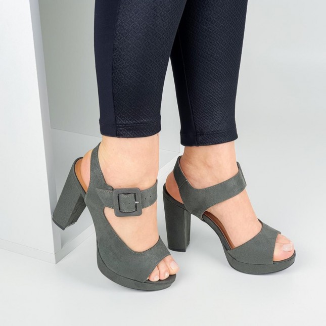 sandalia bebece verde