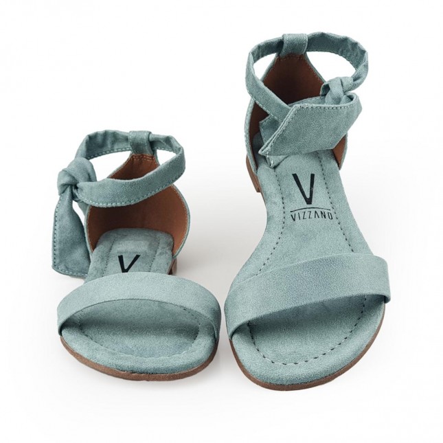 sandalia verde vizzano
