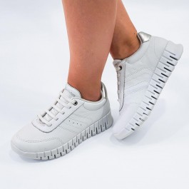 Tênis Comfortflex Feminino em Couro com Elástico 2484303 Margil