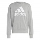 Moletom Adidas Masculino Big Logo Gola Redonda Cinza