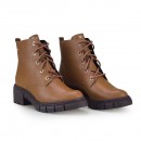 Bota Ramarim Feminina Coturno 2311121 Caramelo