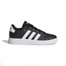 Tnis Adidas Unissex Grand Court 2.0 K Preto / Branco