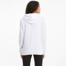 Moletom Puma Feminino ESS LOGO HOODIE TR Branco